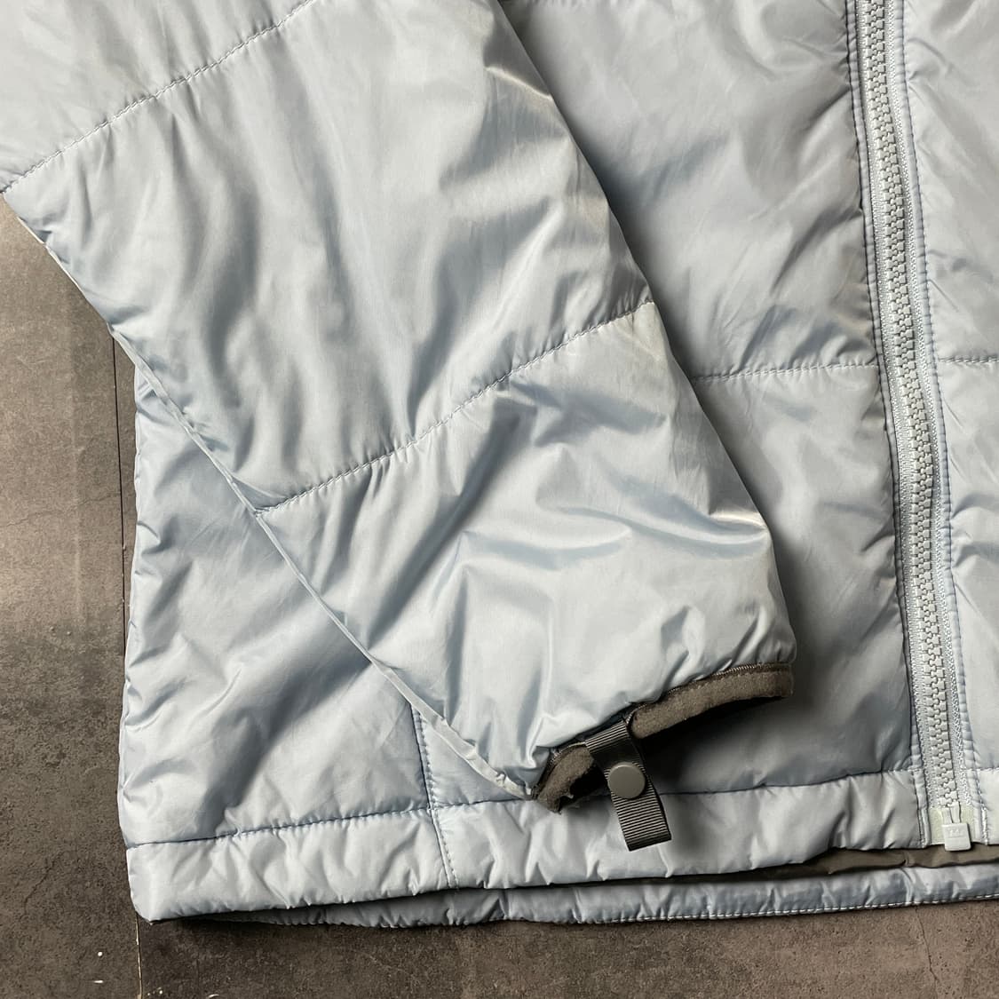 THE NORTH FACE 노스페이스 빈티지 블루 패딩 A00482 상품이미지6