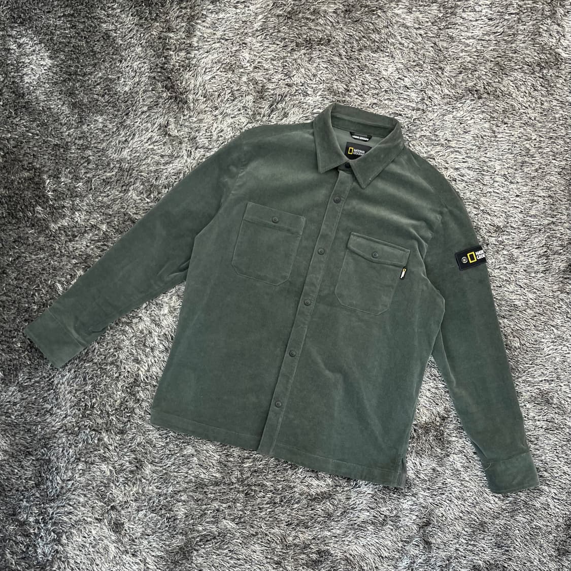 네셔널지오그래픽 남성 로피스 코듀로이 셔츠 100(L) 상품이미지1