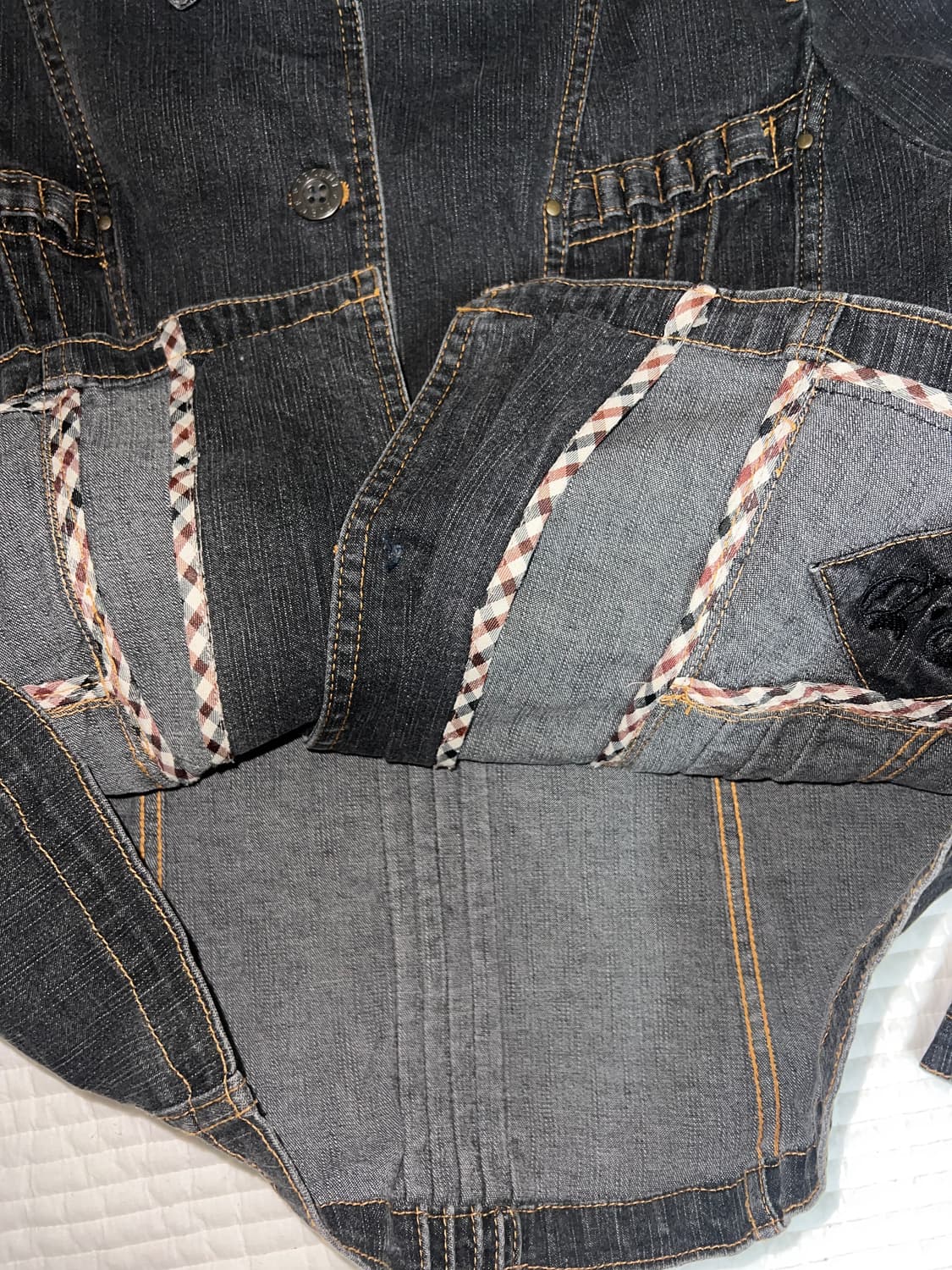 일본 denim jacket 빈티지 데님 자켓 상품이미지6