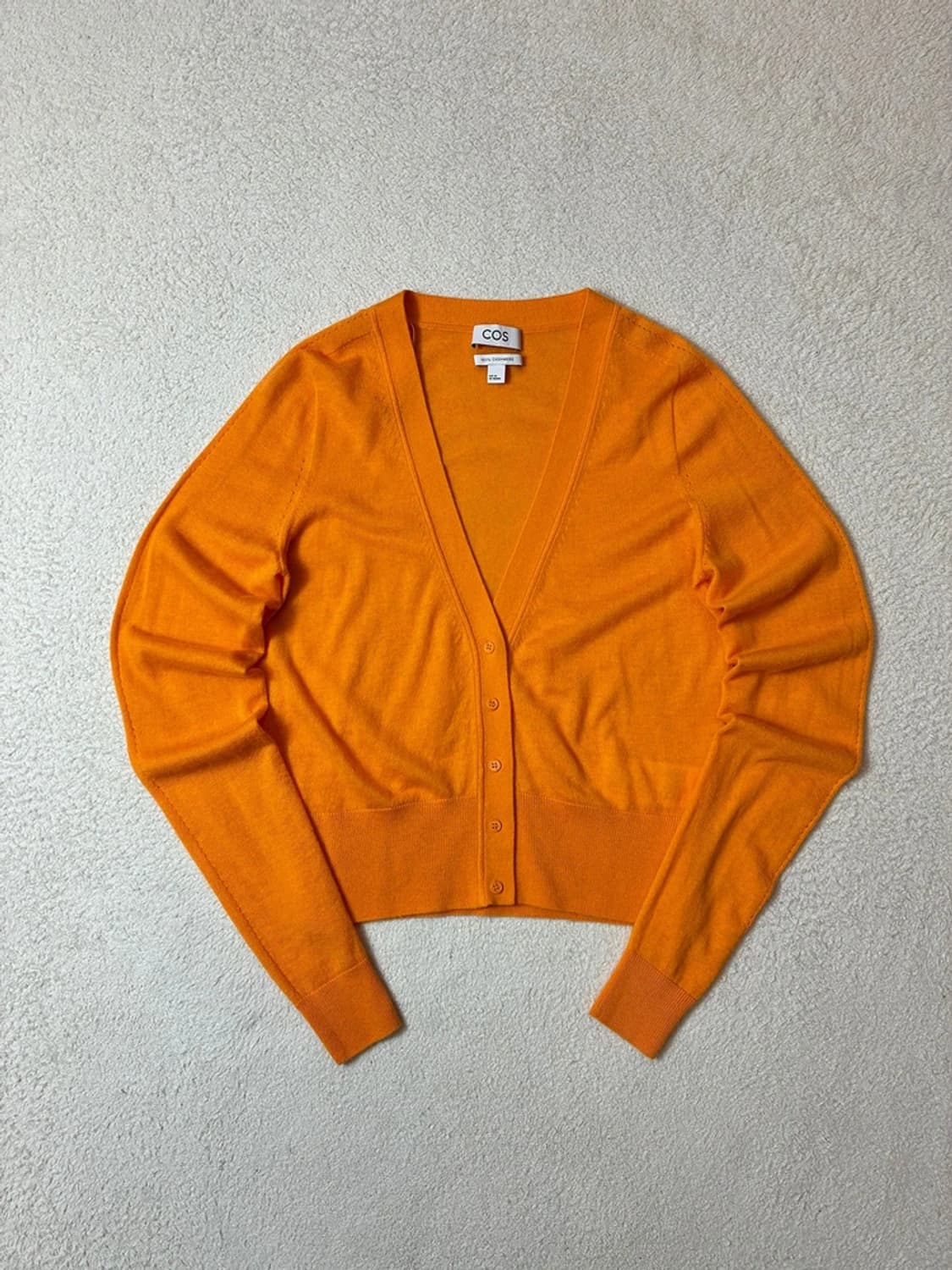 코스 COS 100% 캐시미어 크롭 니트 가디건 PN6934 상품이미지1