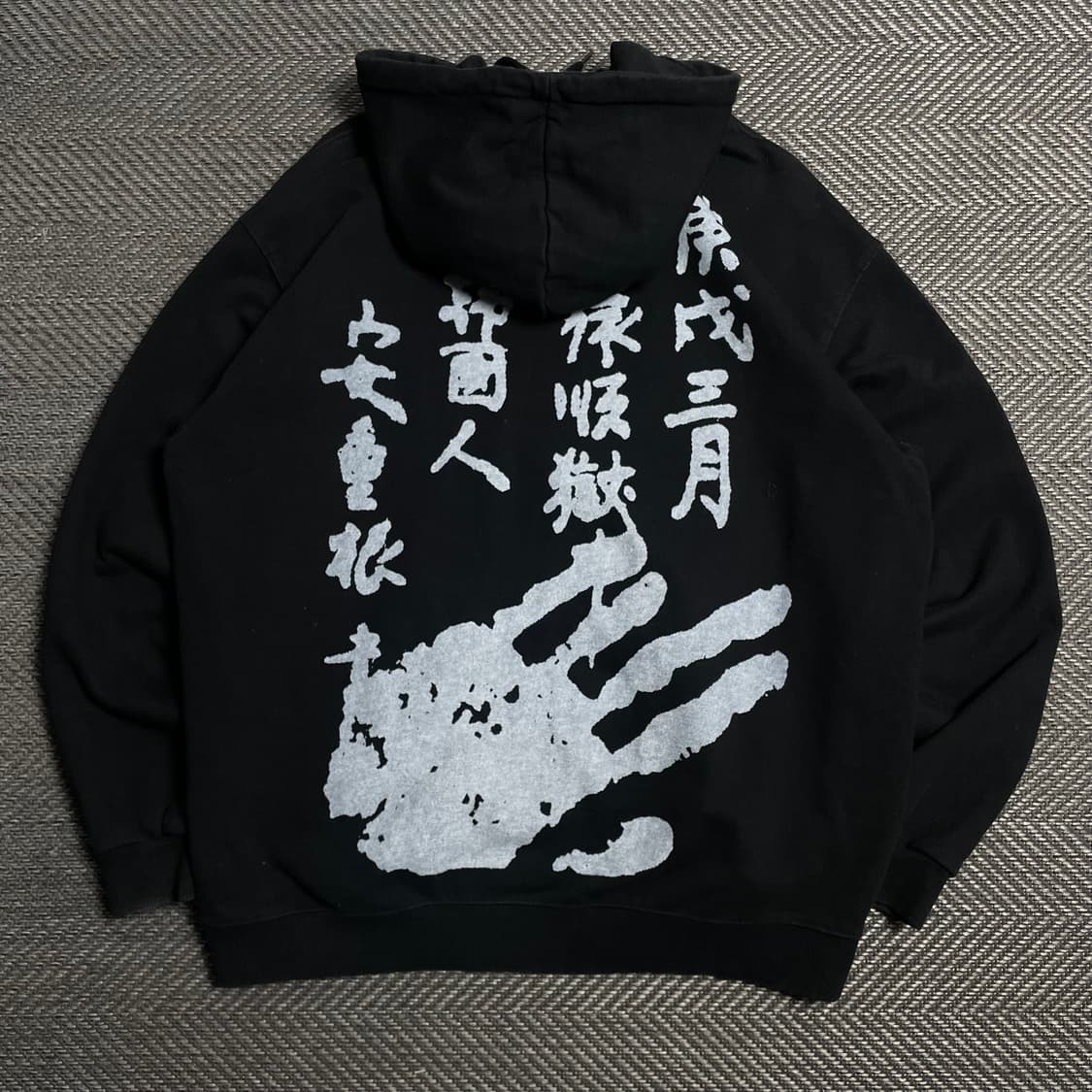 꼼파뇨 광복절 백 프린팅 빅로고 박시핏 후드 티셔츠y 5322 상품이미지2