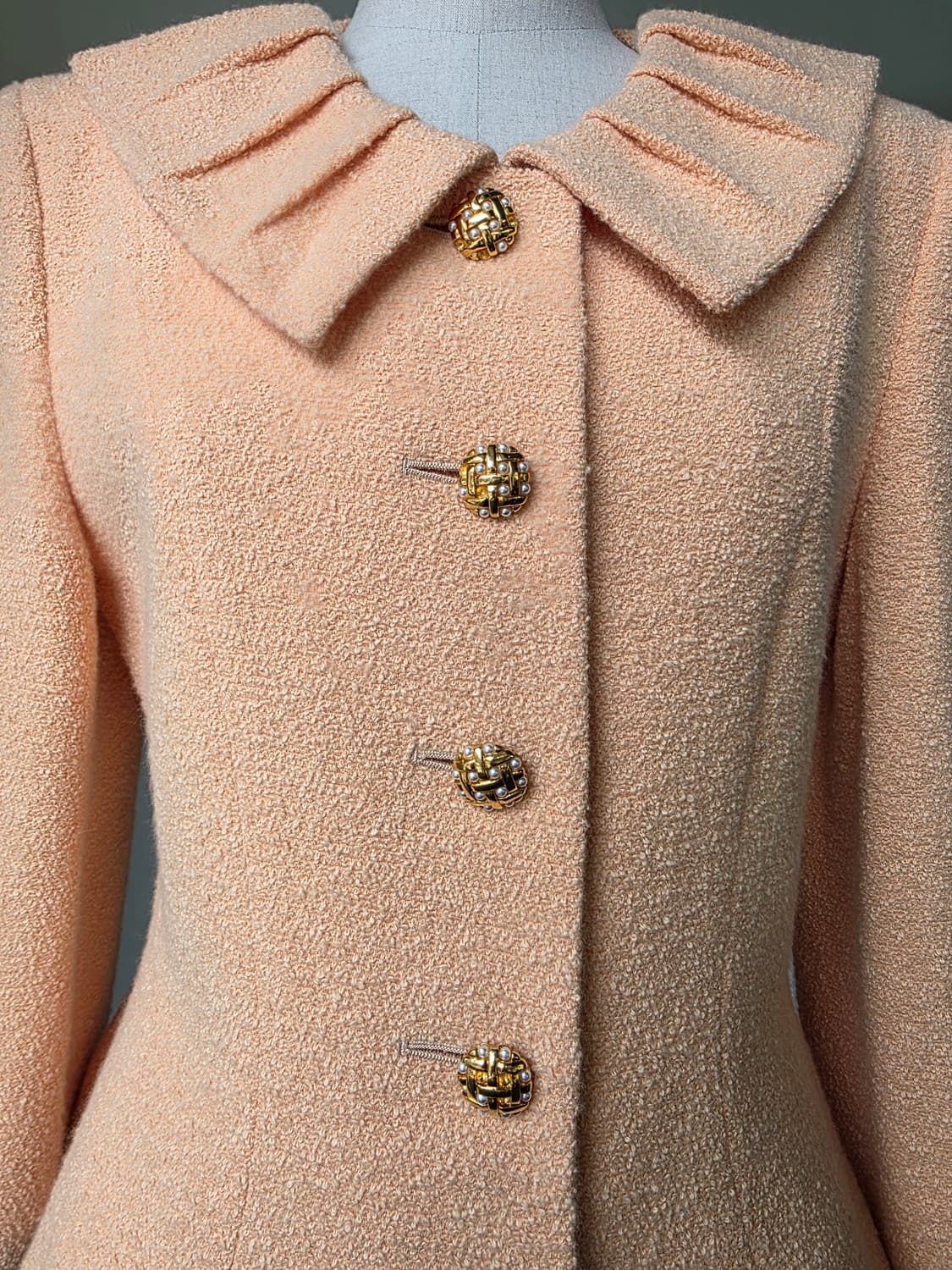 pierre cardin 피에르가르댕 부클 트위드 자켓 상품이미지3