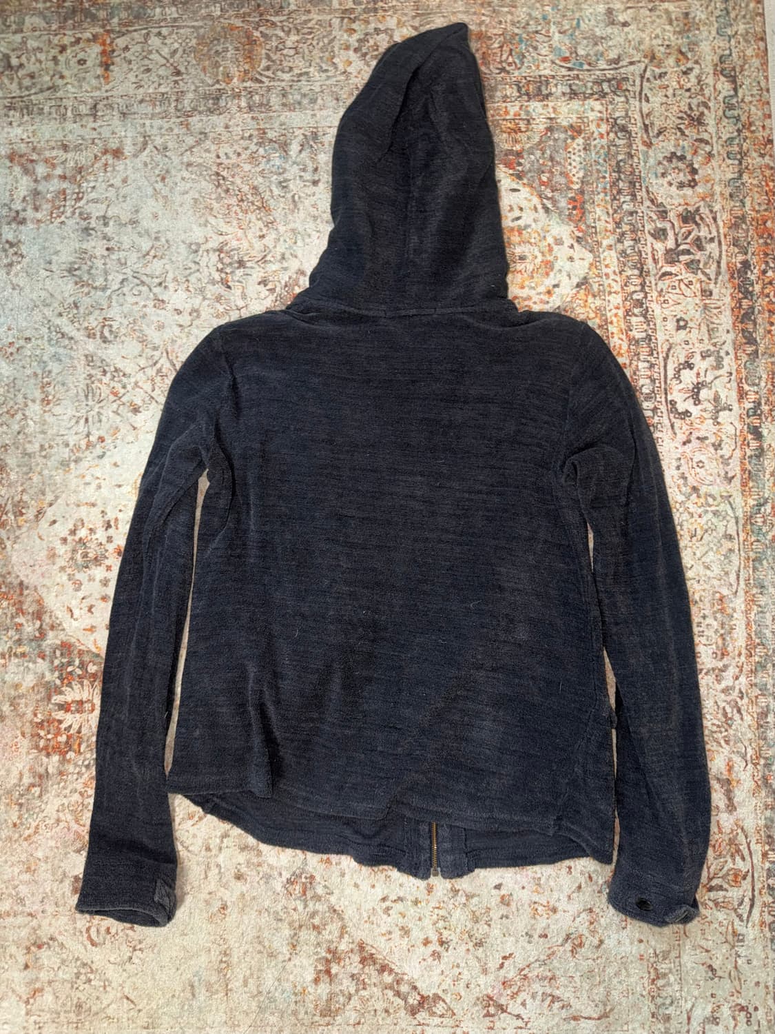 Hysteric glamour navy hoodie zipup 상품이미지2