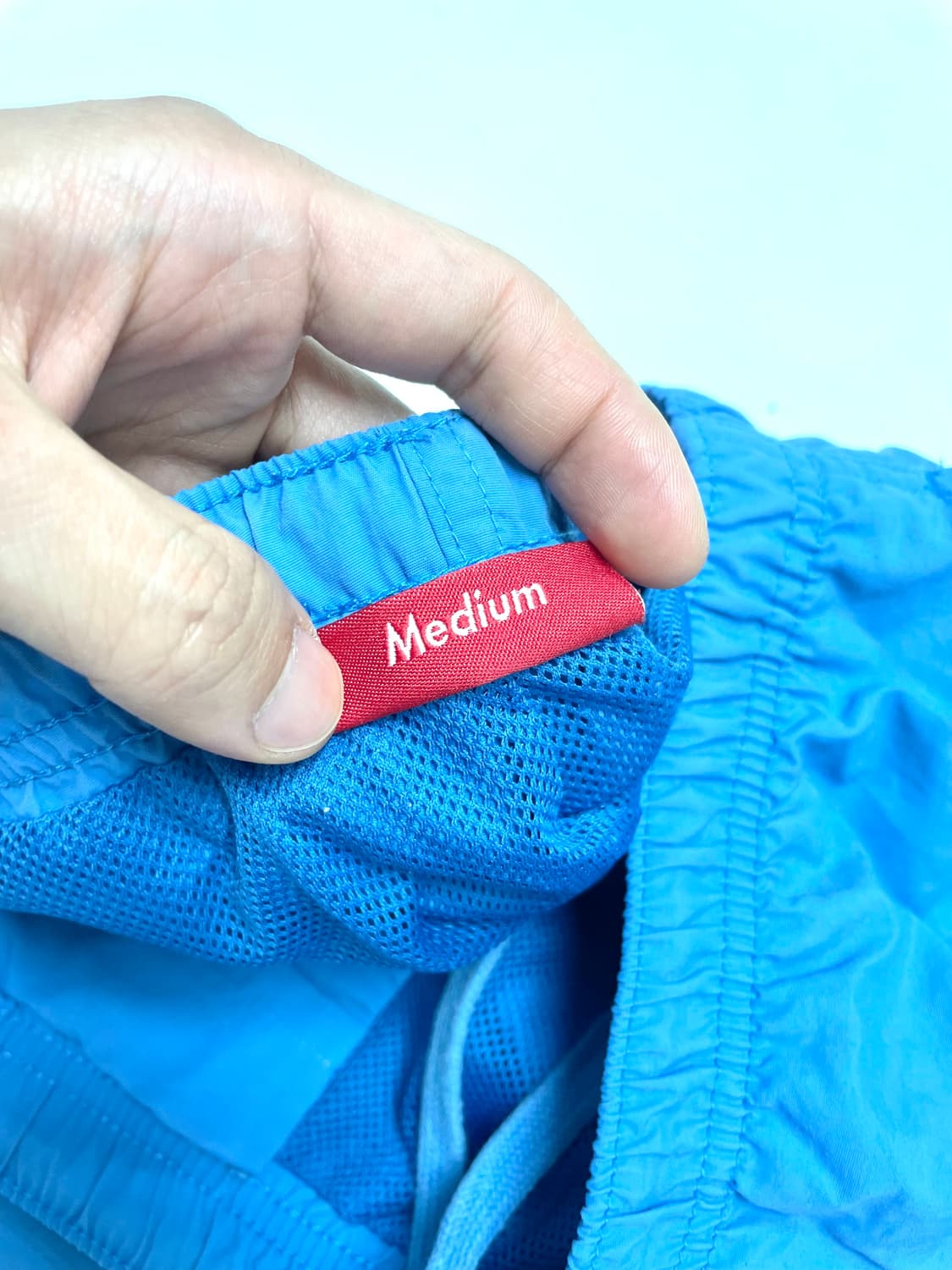 [M]슈프림 트랙팬츠 블루 상품이미지3