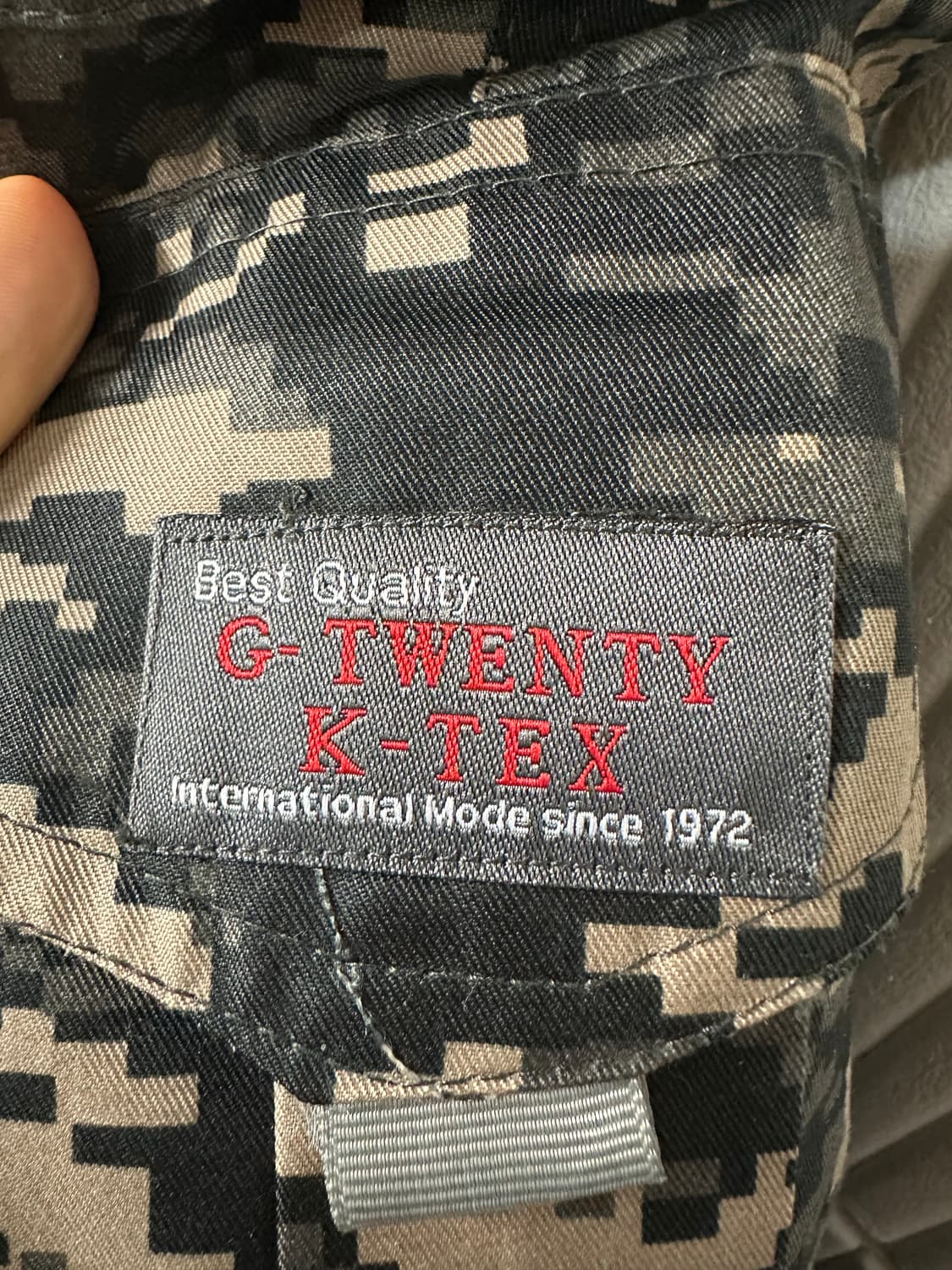 G-TWENTY K-TEX 디지털 카모 카고팬츠 2XL 상품이미지7