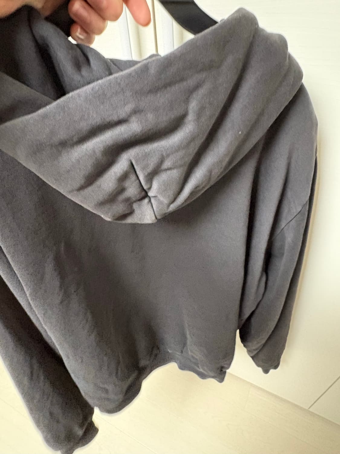 이지 yzy 후드집업 블랙 L 상품이미지4