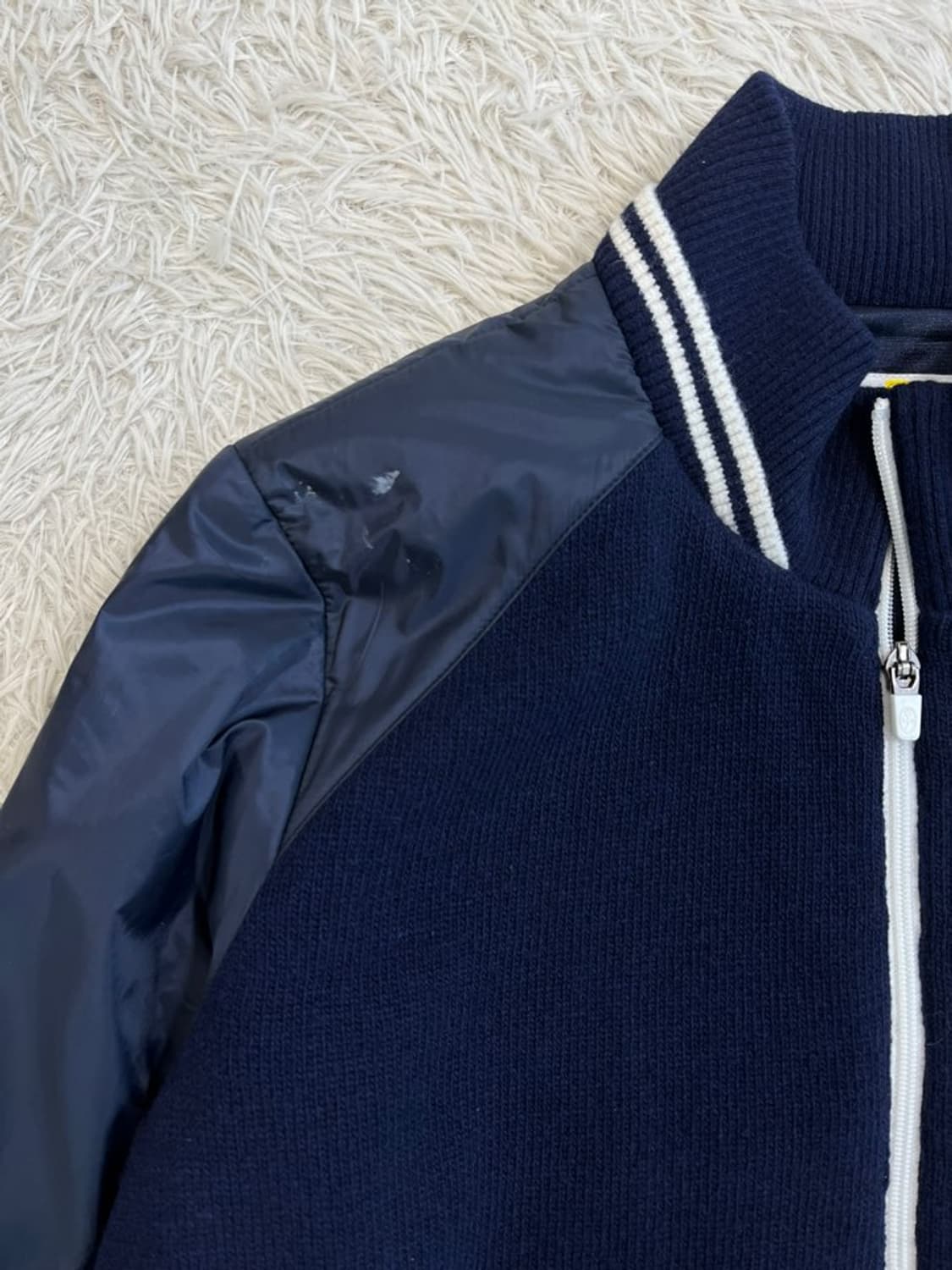 까스텔바작 울 니트 집업/#232 상품이미지2