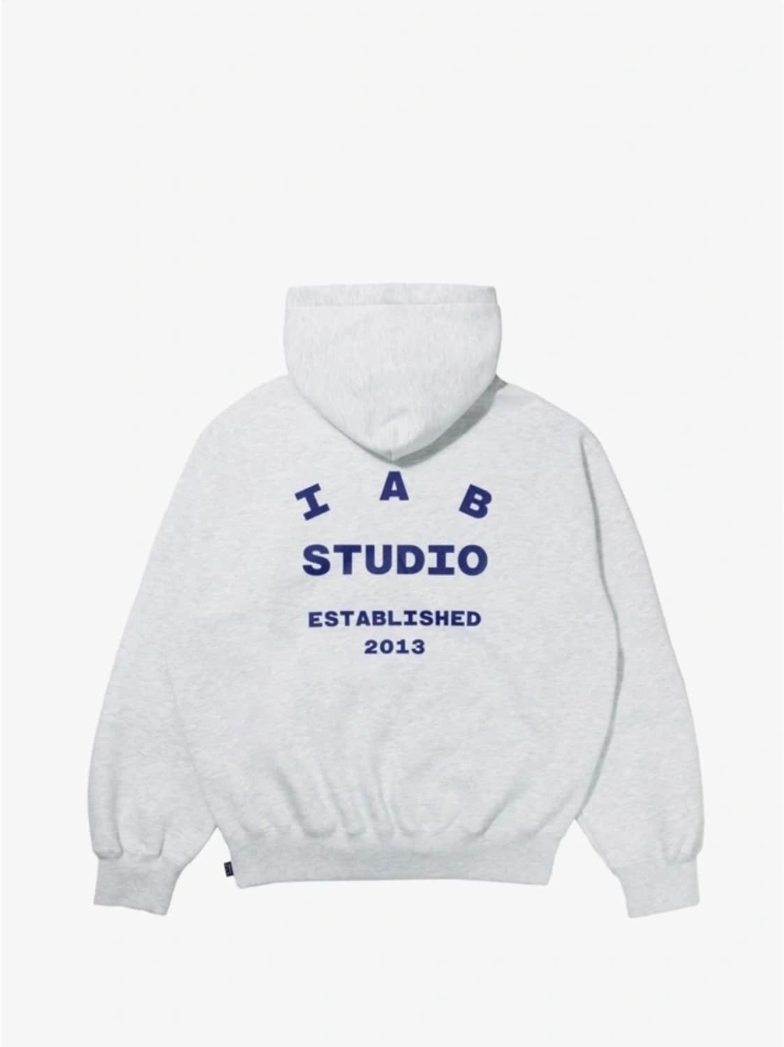  IAB 스튜디오 25 후드티 라이트 그레이 네이비 xl. 미개봉 새상품 상품이미지3