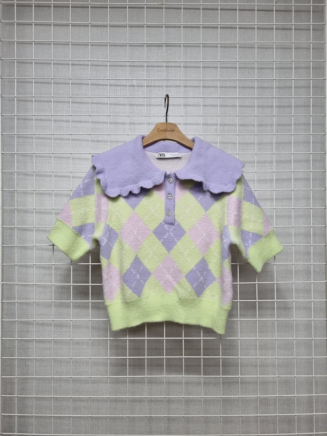 (택포) 자라 세일러카라 니트 상품이미지1