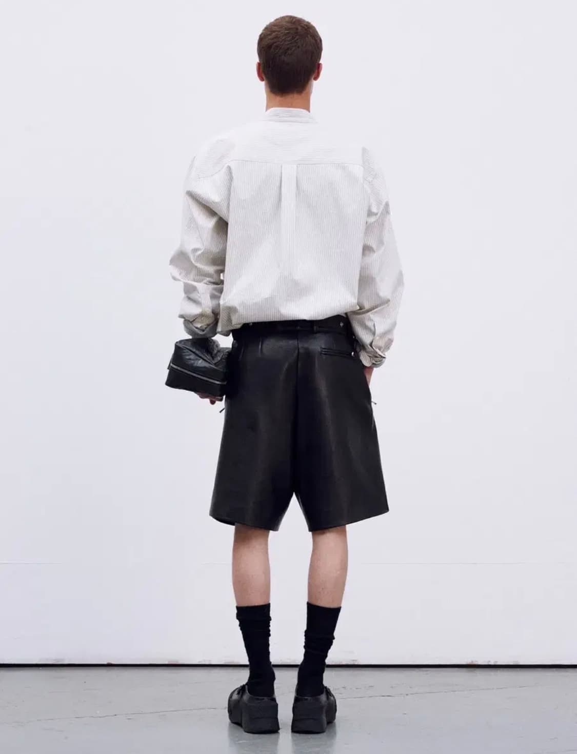 렉토 24S/S 파비오 멀티스트라이프 차이나카라 셔츠 상품이미지4