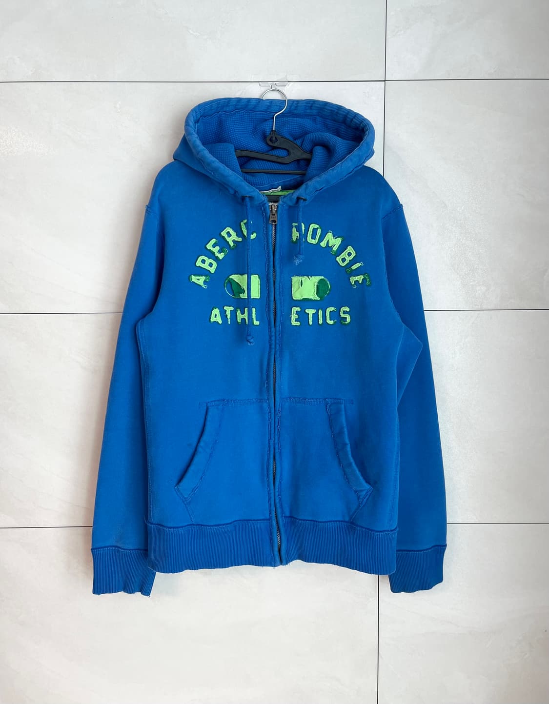 [XL] 아베크롬비 영파씨 선혜 스펠로고 후드집업 상품이미지2