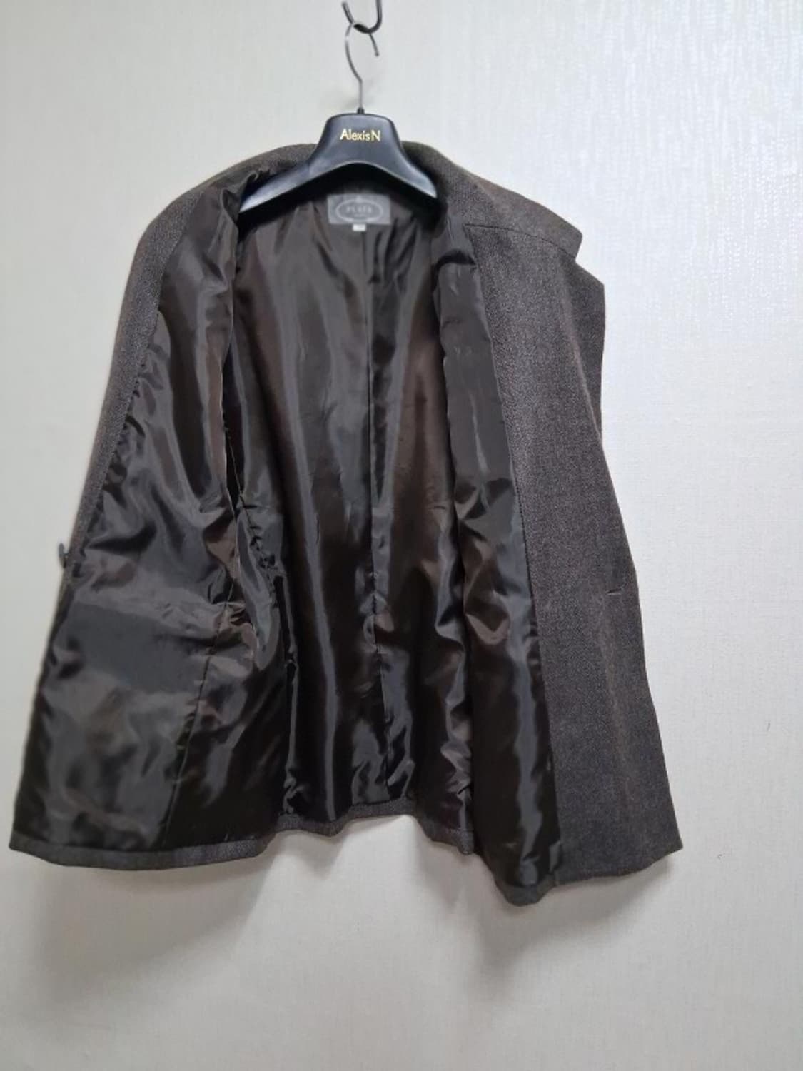 일본구제 PLATA 짙은 모카브라운 더블모직쟈켓 보이핏66 77
원산지 상품이미지7