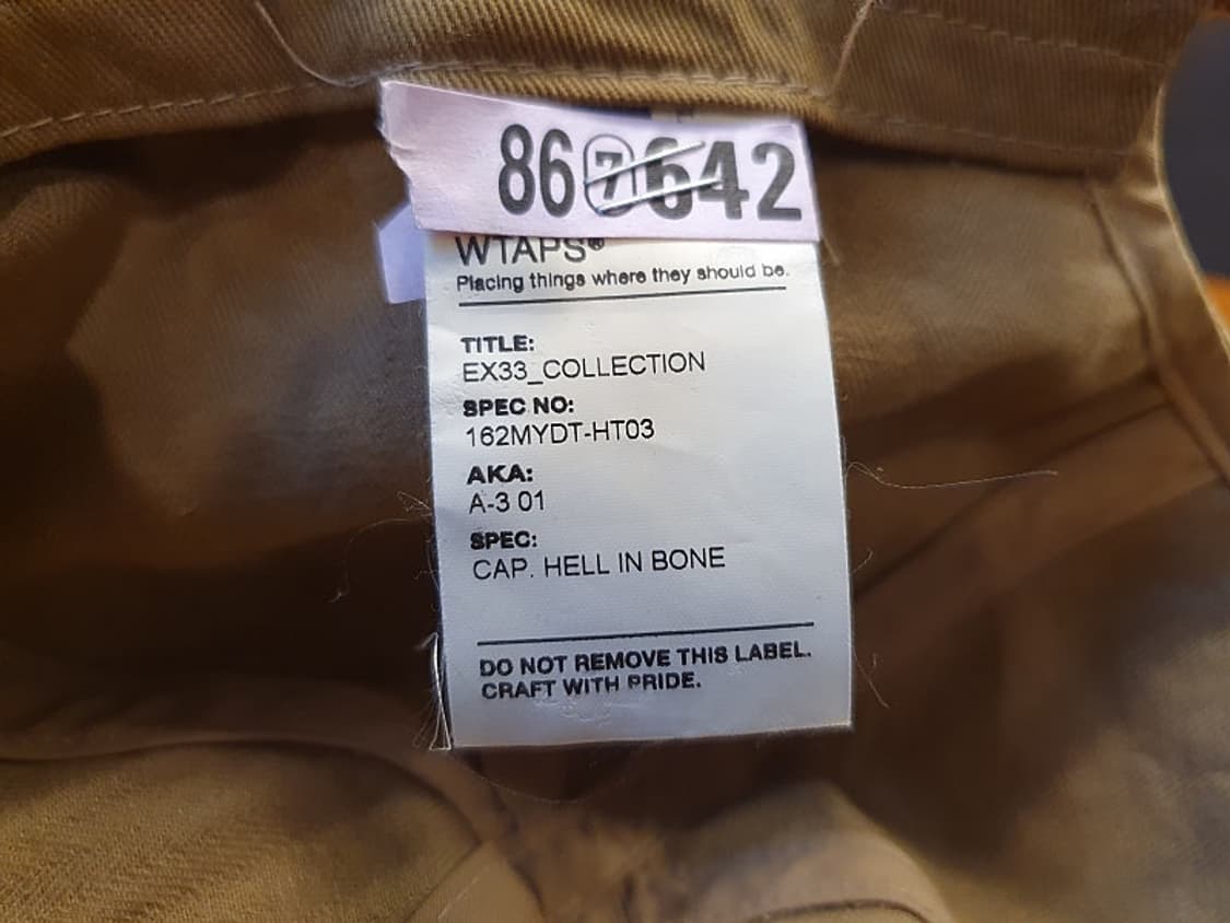 더블탭스 16 시즌 A-3 헤링본 상품이미지2