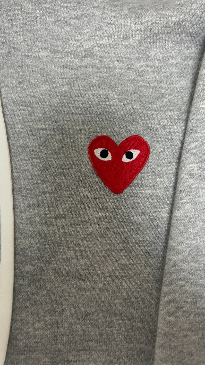 정품 꼼데가르송 후드집업 상품이미지4