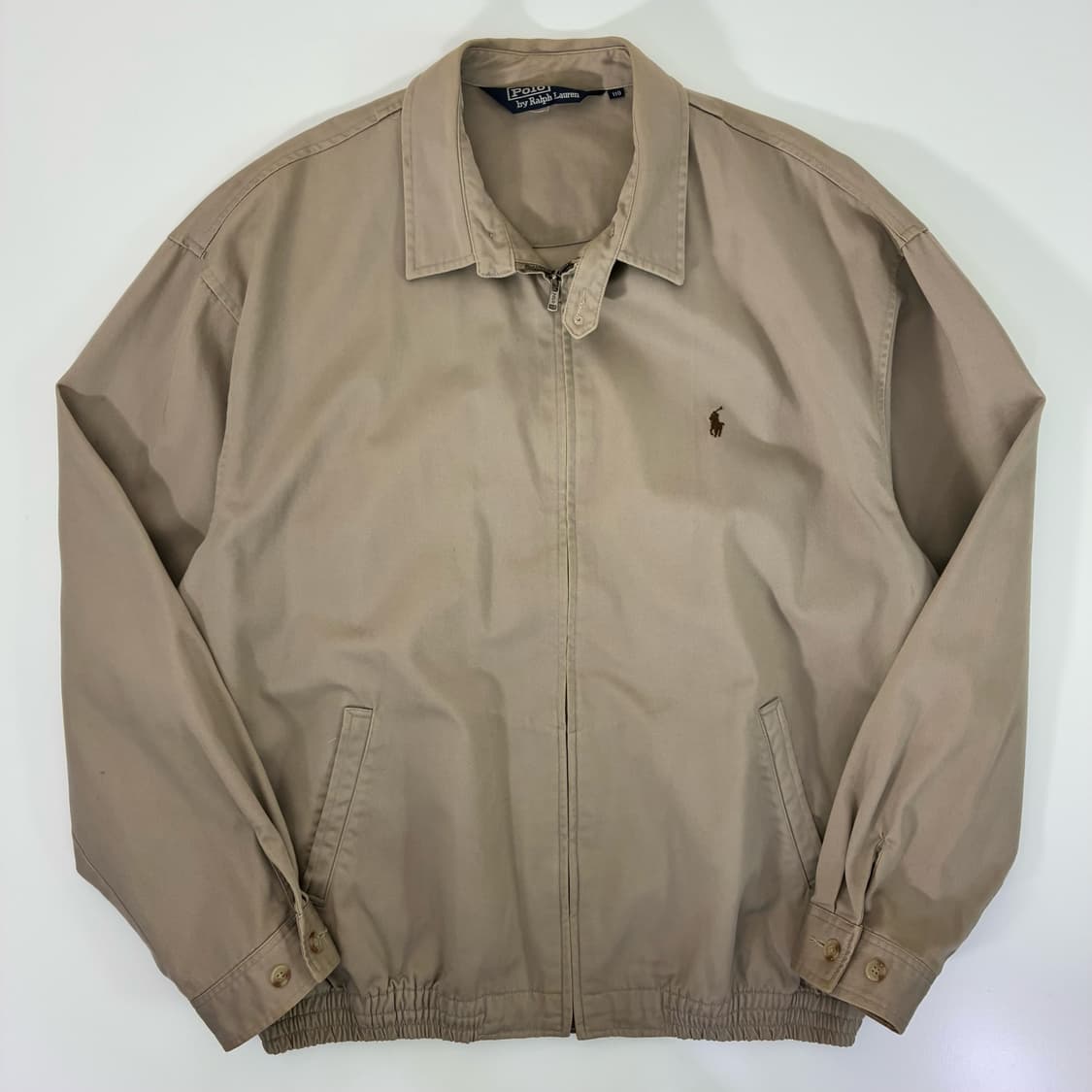 Polo  폴로 랄프로렌 자수 베이지 코튼 스윙 자켓 상품이미지1