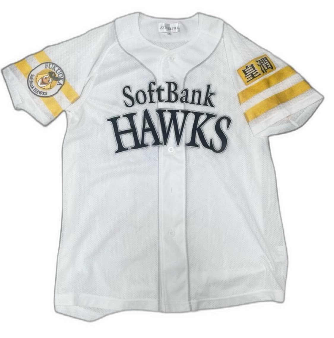 미즈노 이범호 소프트뱅크 호크스 홈 정품 유니폼 XL 상품이미지2