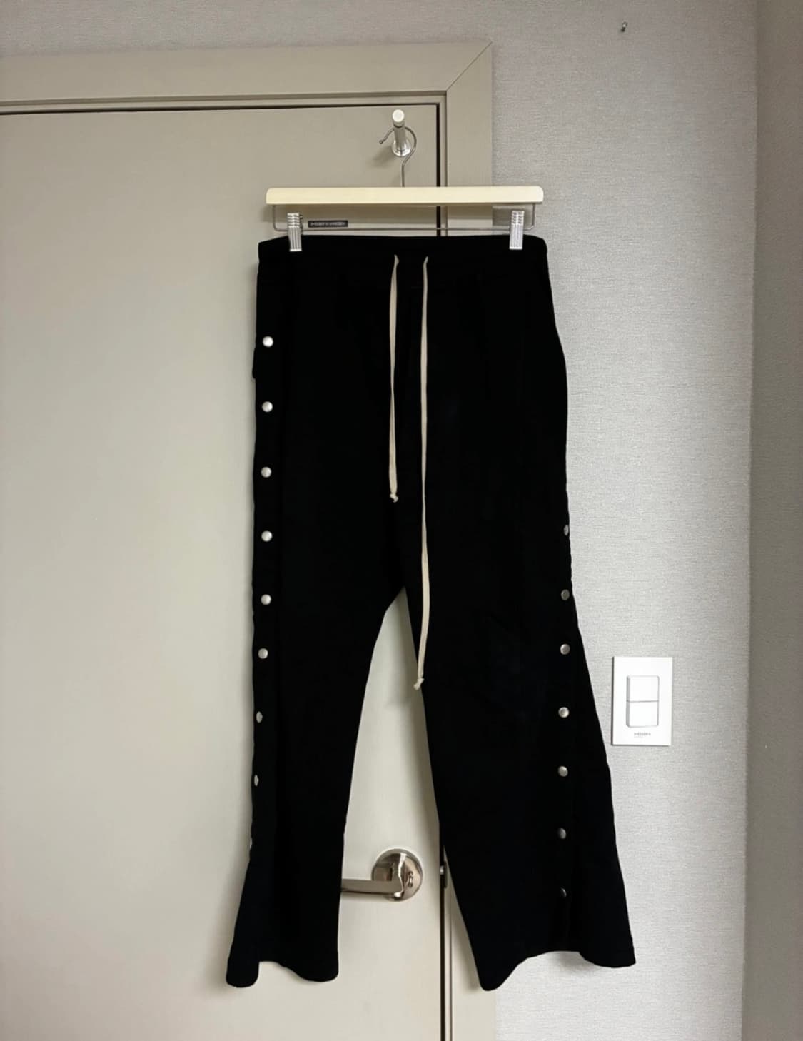 릭오웬스 다크쉐도우 포터빌 푸셔 코튼 팬츠 XS 상품이미지1