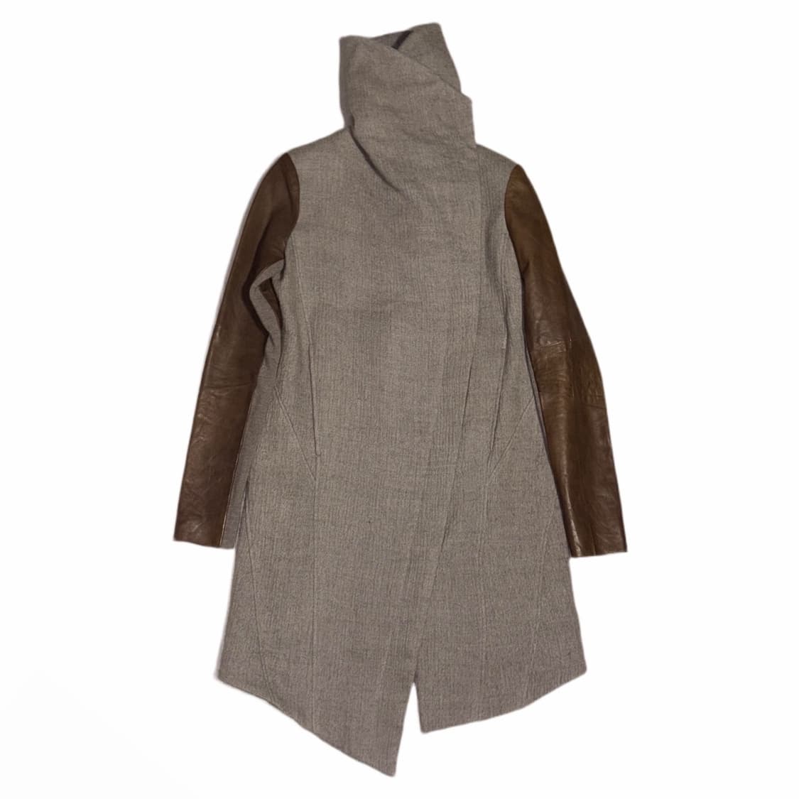 AW12 Helmutlang Willowed Felt Wool Coat 상품이미지1