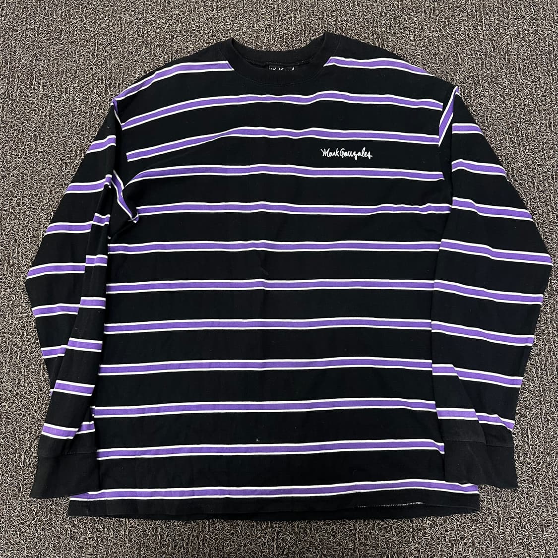 마크곤잘레스 스트라이프 긴팔티셔츠 100(L) 상품이미지1