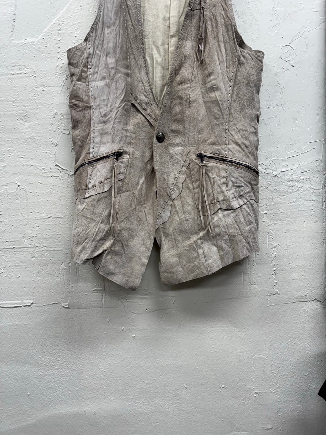 Goa 00s archive swede tassel western ves 상품이미지5