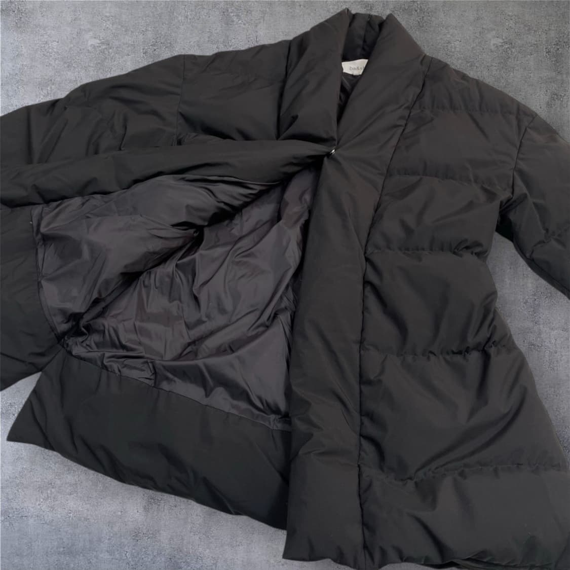 Ba&sh 바쉬 바앤쉬 블랙 원버튼 덕다운 패딩 자켓 1 상품이미지6