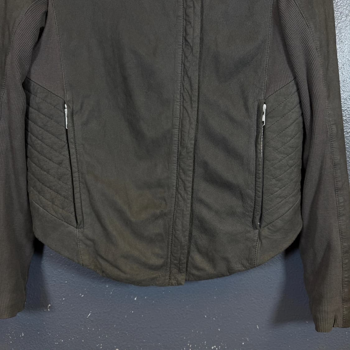 헬무트랭 양가죽 라이더 자켓 상품이미지3