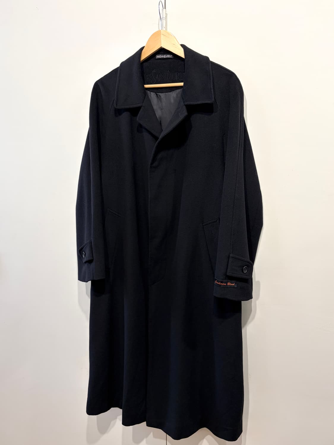 입생로랑 캐시미어 블렌드 롱코트 상품이미지1
