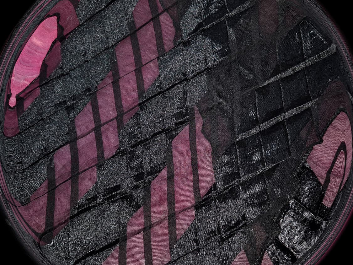 Vintage Black dia two-tone Scarf 상품이미지2