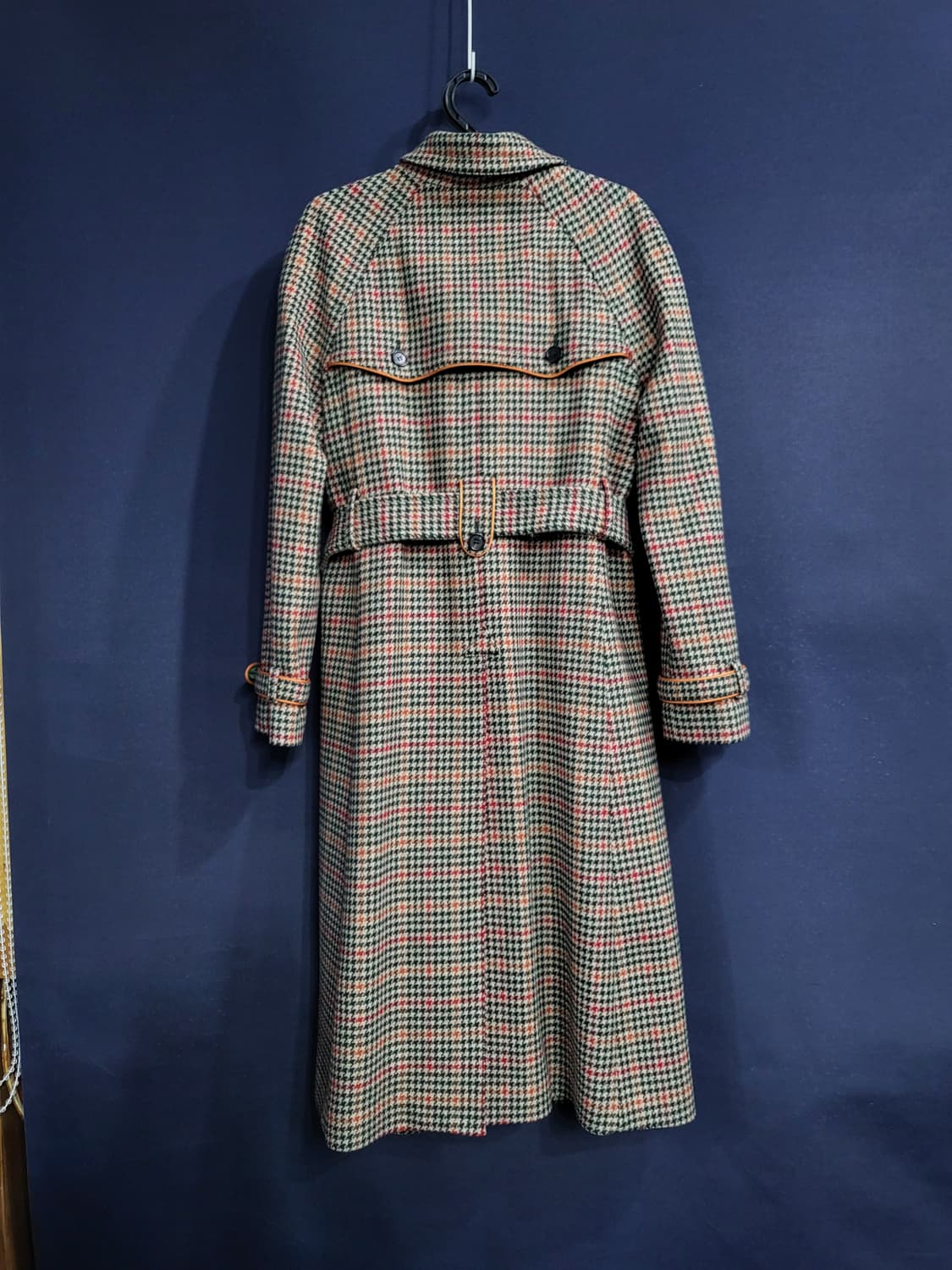 캐시미어 체크 코트 상품이미지7