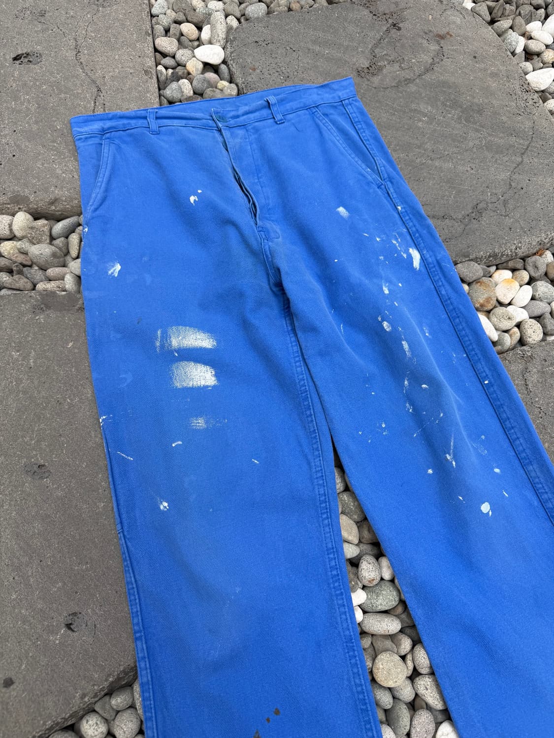 70s DISTRESSED PAINT SPLATTERED 프렌치워크팬츠 상품이미지5