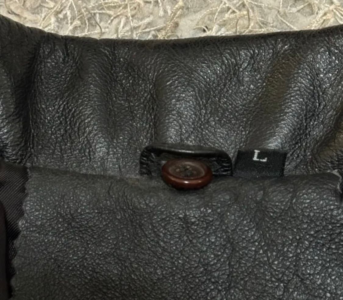 빈티지 가죽 봄버자켓 상품이미지4