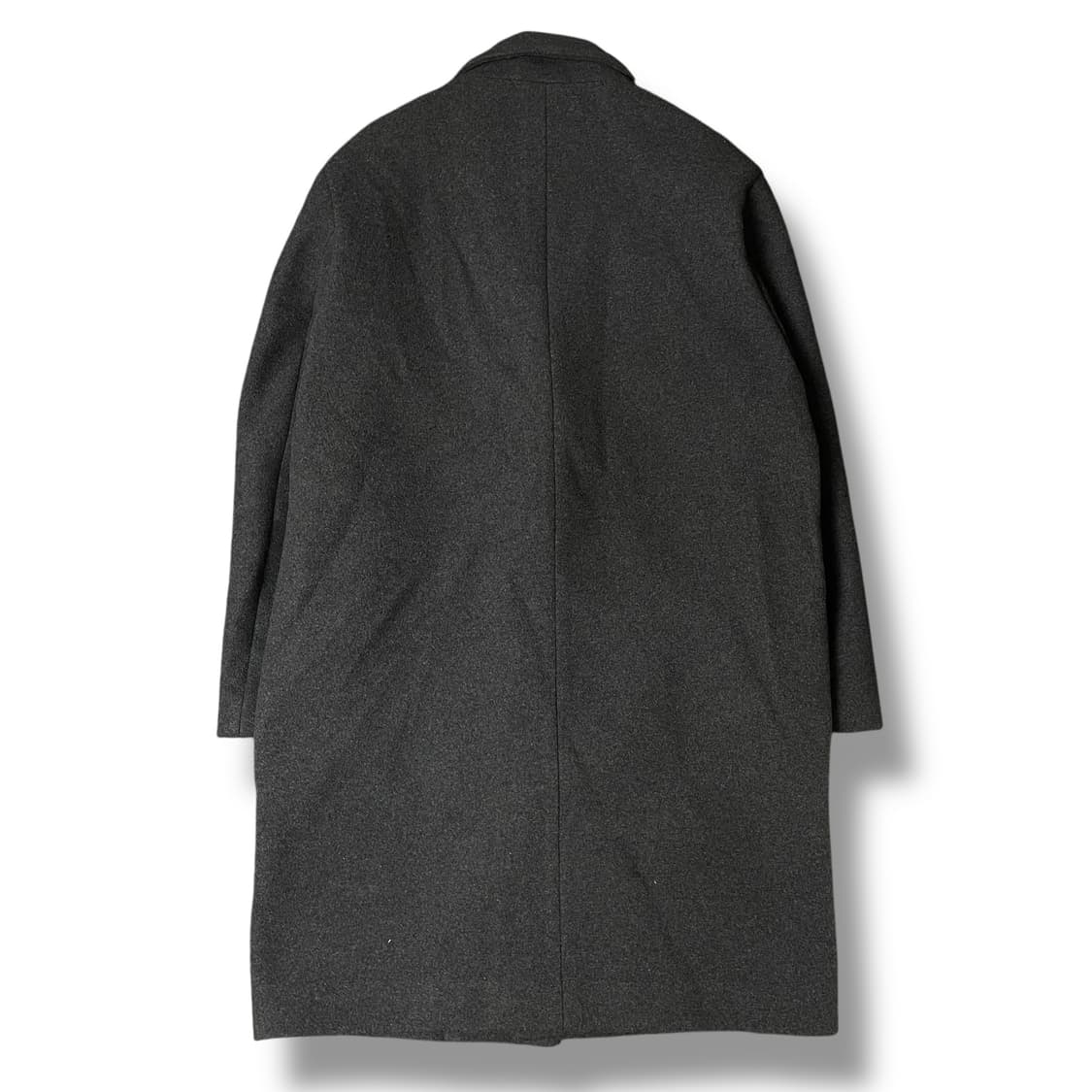 지오다노 그레이 울 혼방 싱글 코트 105 상품이미지2