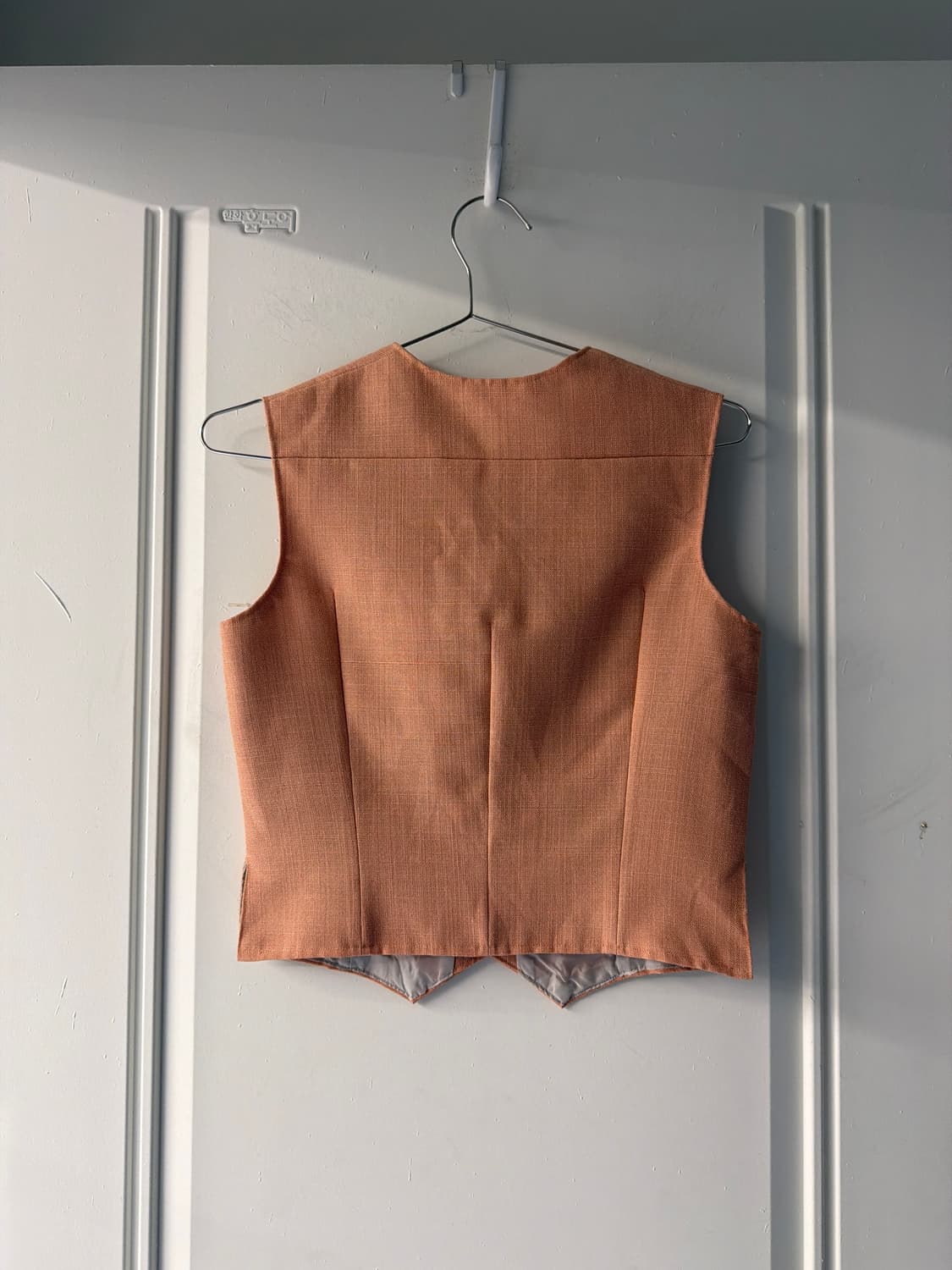 일본빈티지 핑크브라운 베스트 상품이미지8