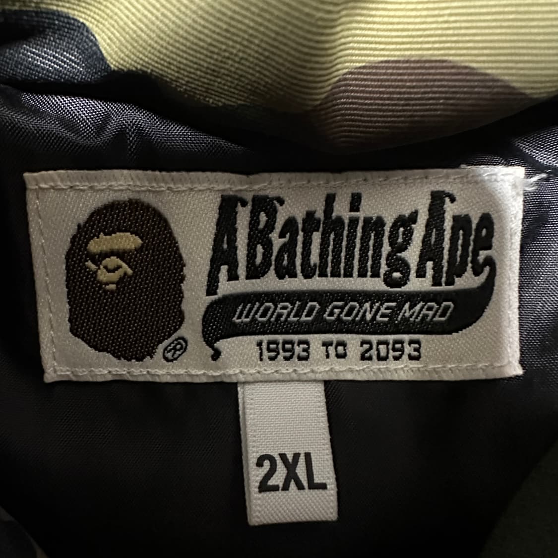BAPE camo down jacket 상품이미지3