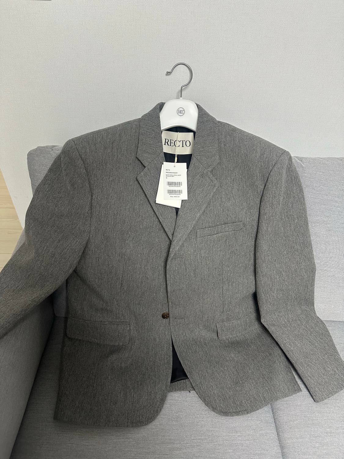 새상품)최저가❗️렉토 퀸시 블레이저 M 판매 상품이미지1