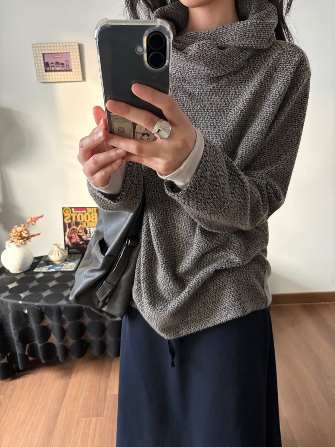 wide turtleneck top 상품이미지5