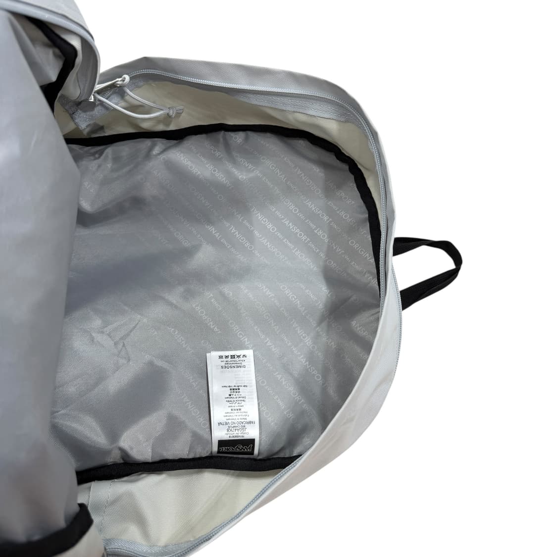 잔스포츠 빈티지 빅캠퍼스 그레이 메쉬 포켓 백팩 가방 상품이미지5