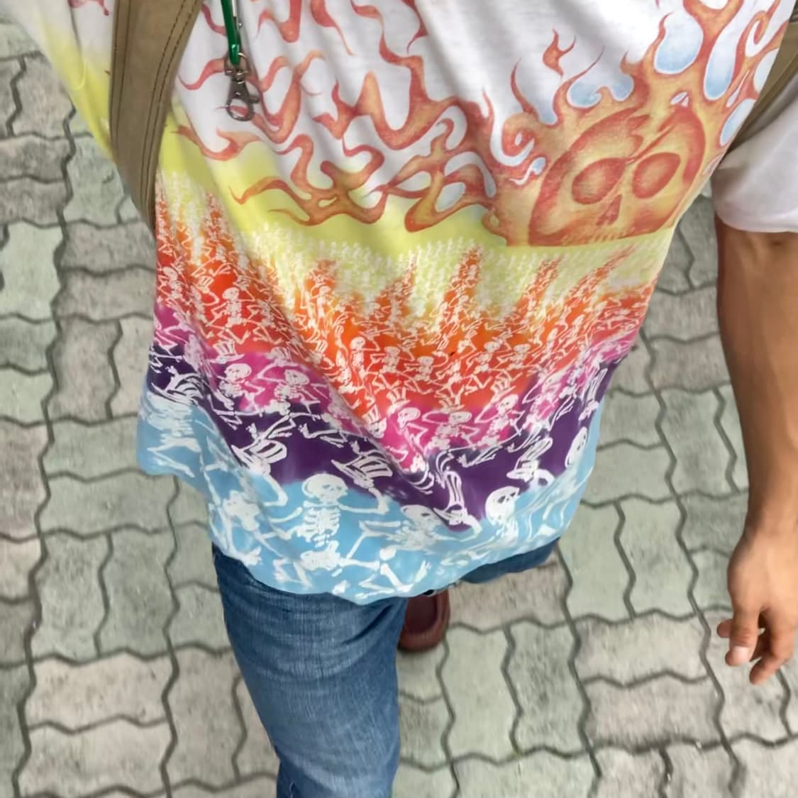 그레이트풀데드 타이다이 90s 밴드티 상품이미지3