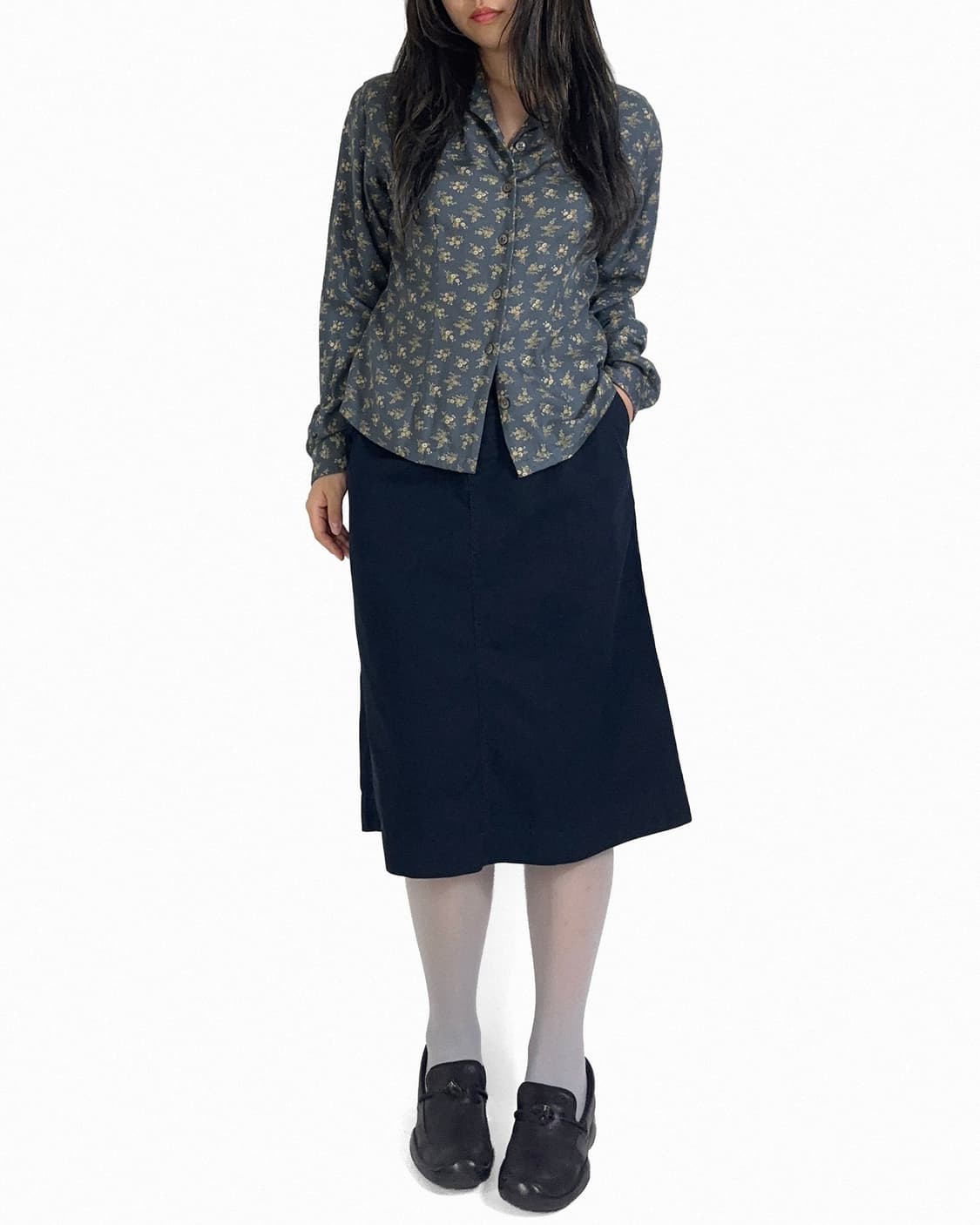 MHL cotton skirt 상품이미지6