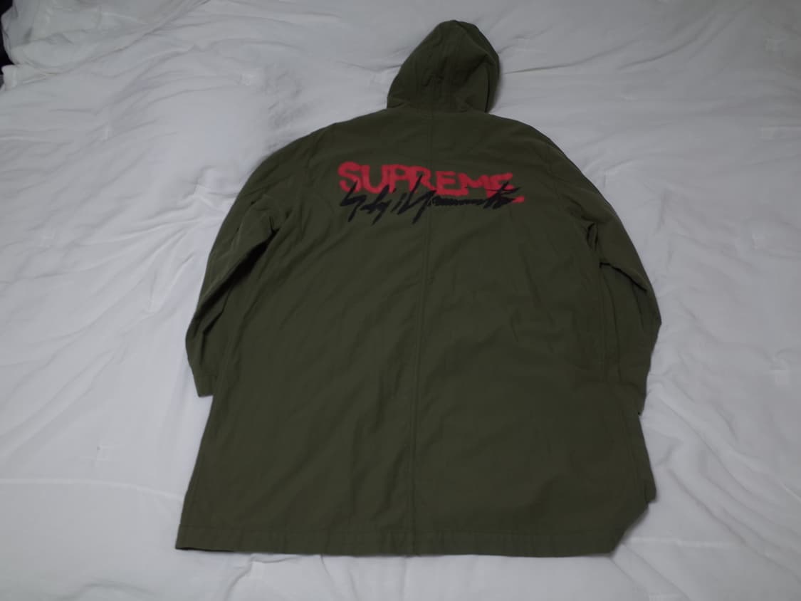 [M] 슈프림 x 요지 야마모토 파카 올리브 상품이미지5