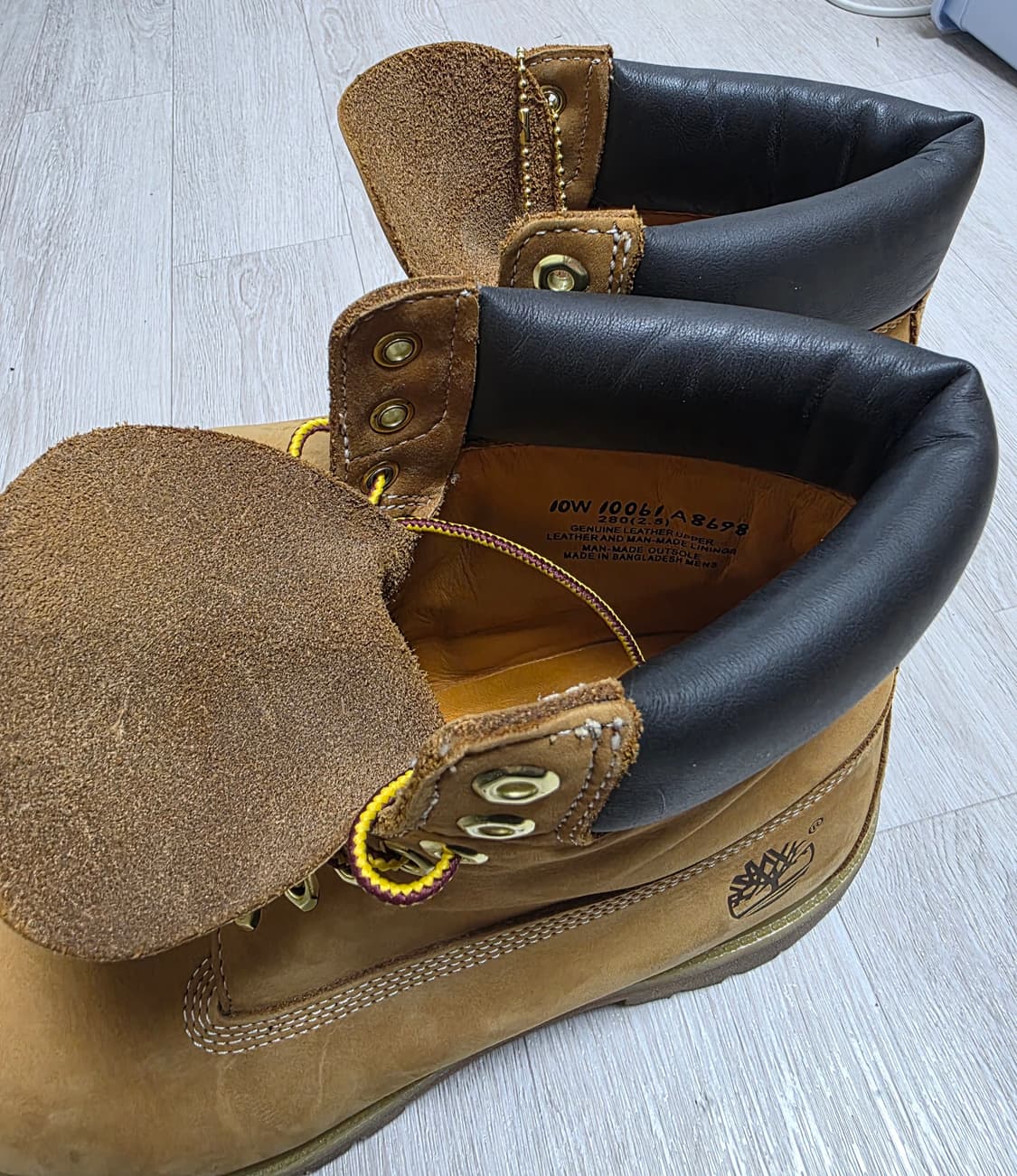 팀버랜드 6인치 워터프루프 프리미엄 부츠(280~285) 상품이미지10