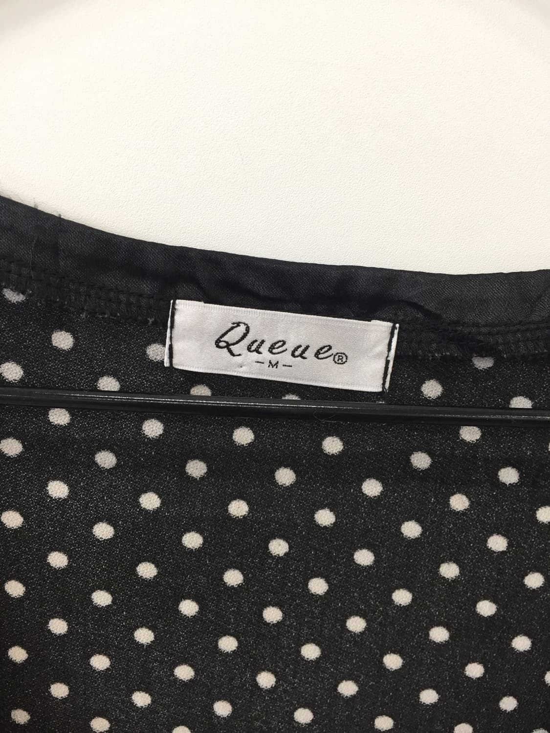 Jpn Queue Black Polka Dot Mini Dress 상품이미지6