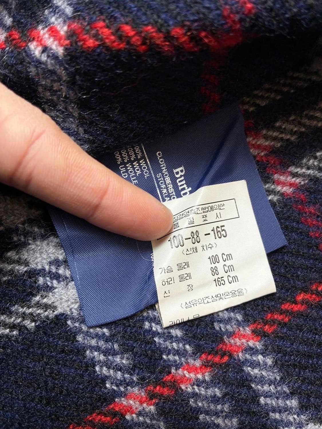 버버리 90's 싱글 안감 내피 싱글 트렌치 코트 PN7519 상품이미지9