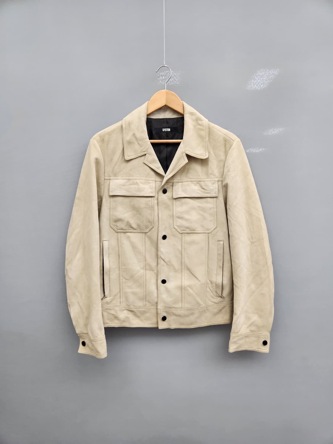 시스템옴므 (남주혁) 스웨이드 자켓 초판 양가죽 100 상품이미지1