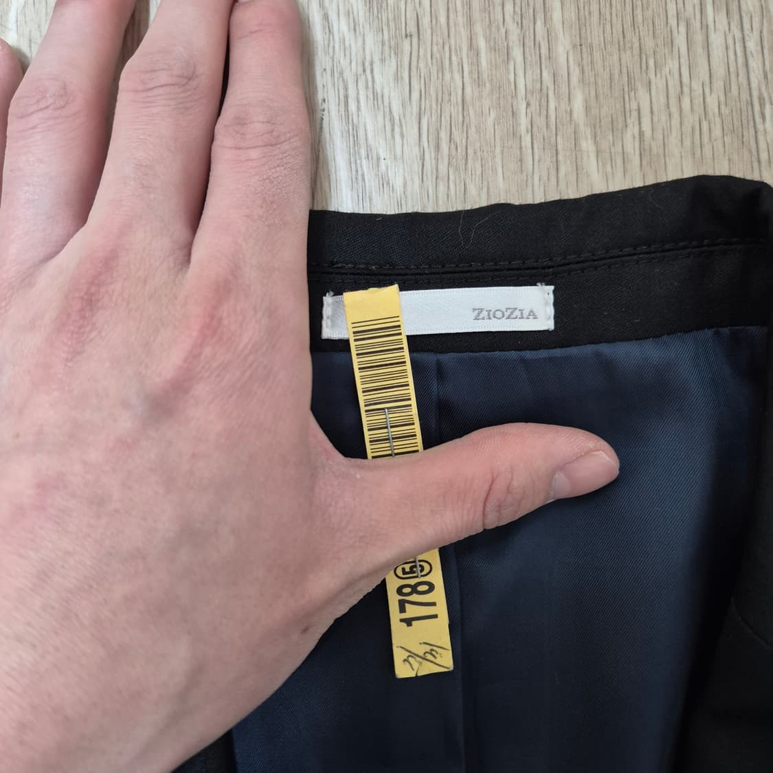 지오지아 Z by TAILOR 모직 싱글 블레이저 정장자켓 L(100) 상품이미지4