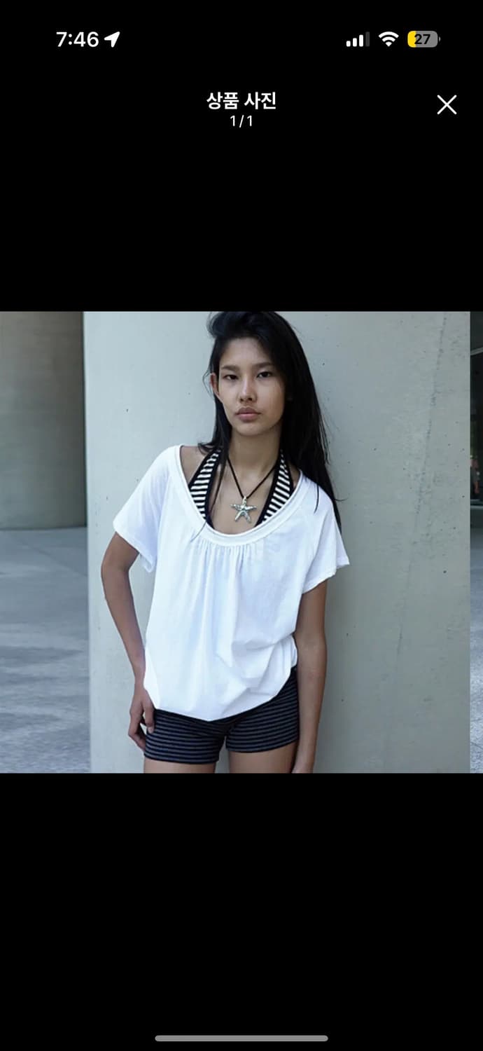 세릭 라운드 헴 탑 구해요 상품이미지1