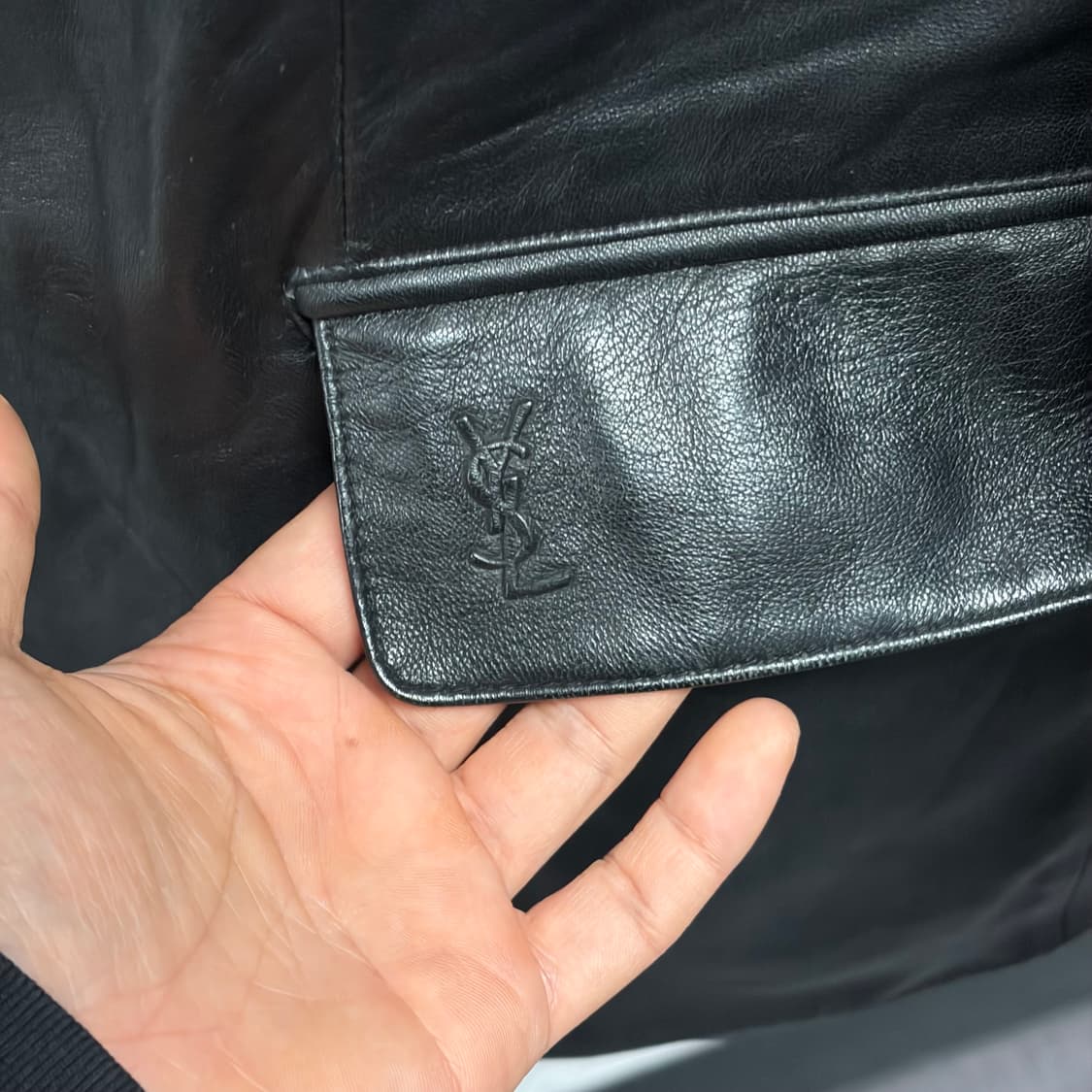 입생로랑 램스킨 3버튼 블레이저 상품이미지6