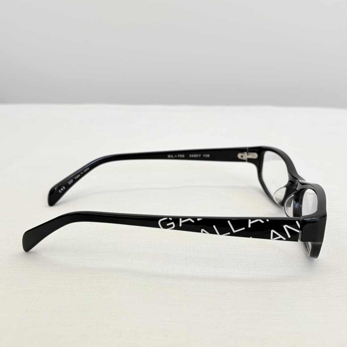 GALLAN 겔랑 블랙 뿔테 빈티지안경 상품이미지3