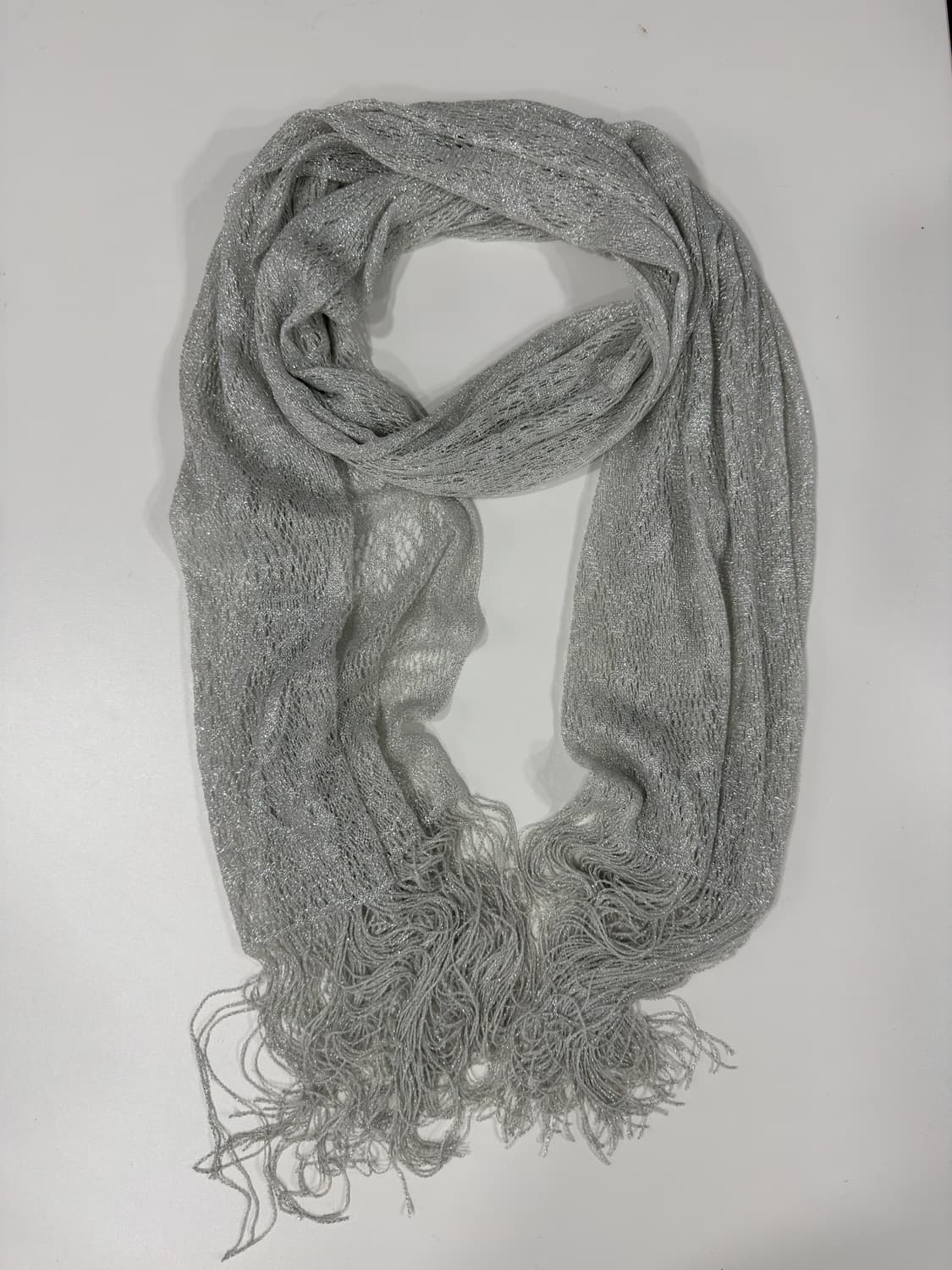 silver scarf 상품이미지1