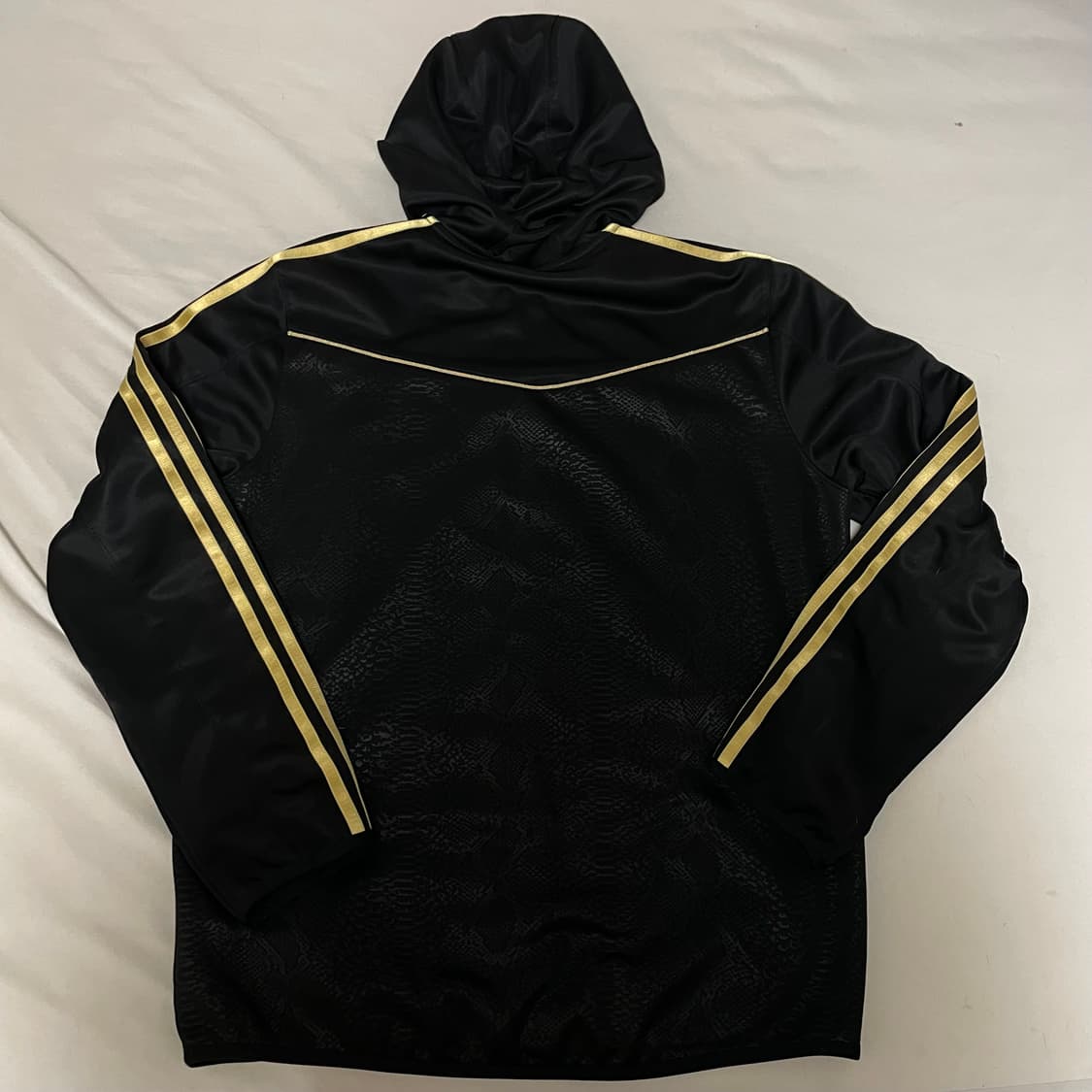 호피 무늬 아디다스 후드 져지 상품이미지2